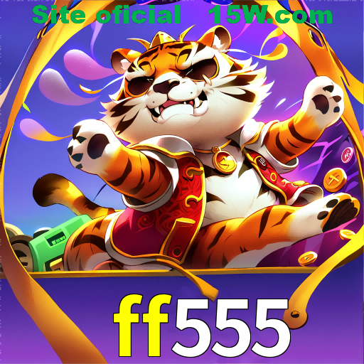 Imagem promocional da ff555 mostrando a plataforma e suas vantagens